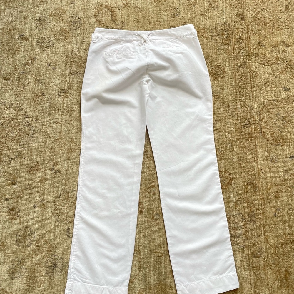 J. Crew Belmarin White Cotton Pants - Picture 9 of 14